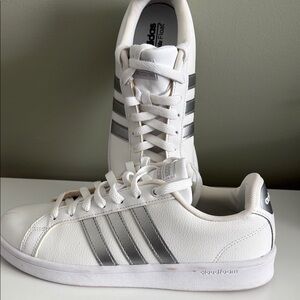 Adidas Ortholite Float Women's White and Gray Cloudfoam Sneakers